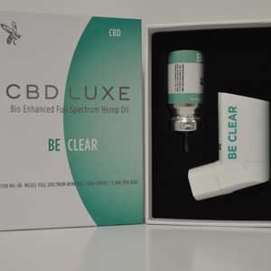 C.B.D. Luxe Inhaler, Be Clear, Hemp, 200 doses, 5.5mg per doseC.B.D. Luxe Inhaler, Be Clear, Hemp, 200 doses, 5.5mg per dose